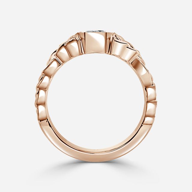 Béal Rose Gold Men's Celtic Engagement Ring