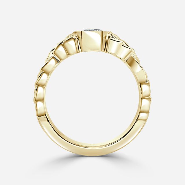 Béal Yellow Gold Men's Celtic Engagement Ring