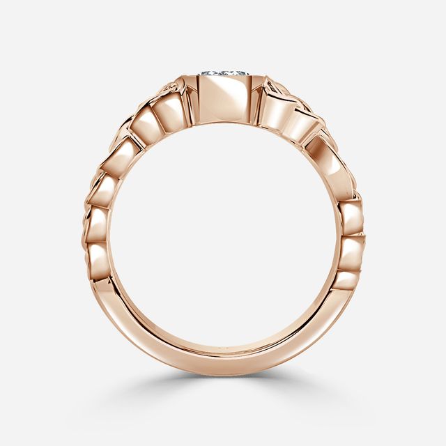 Béal Rose Gold Men's Celtic Engagement Ring