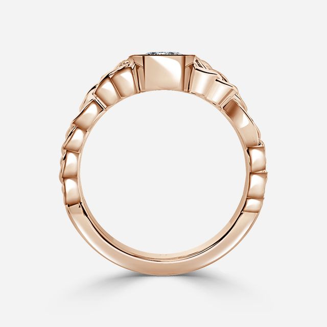 Béal Rose Gold Men's Celtic Engagement Ring