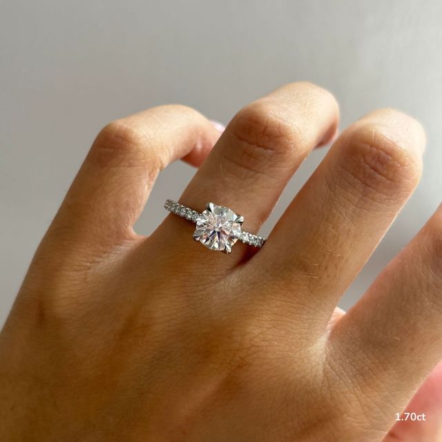 Jennifer White Gold Engagement Ring