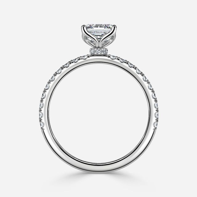 Jennifer White Gold Engagement Ring