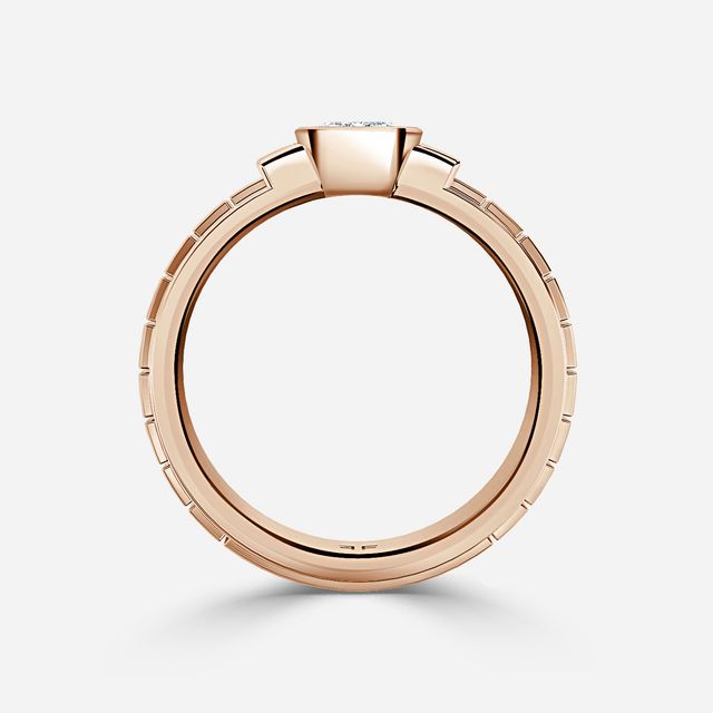 Jarl Rose Gold Men's Engagement Ring