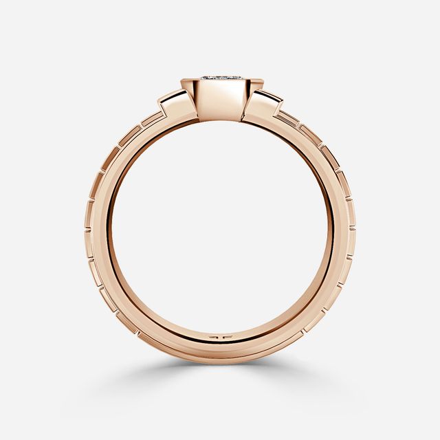 Jarl Rose Gold Men's Engagement Ring