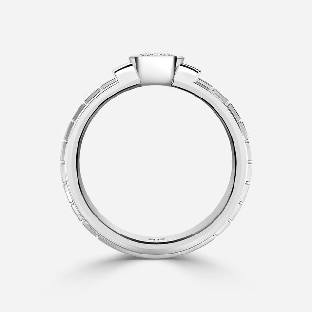 Jarl Platinum Men's Engagement Ring
