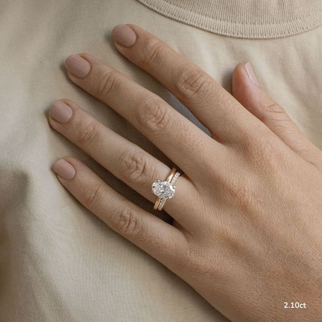 Jennifer Yellow Gold Hidden Halo Engagement Ring
