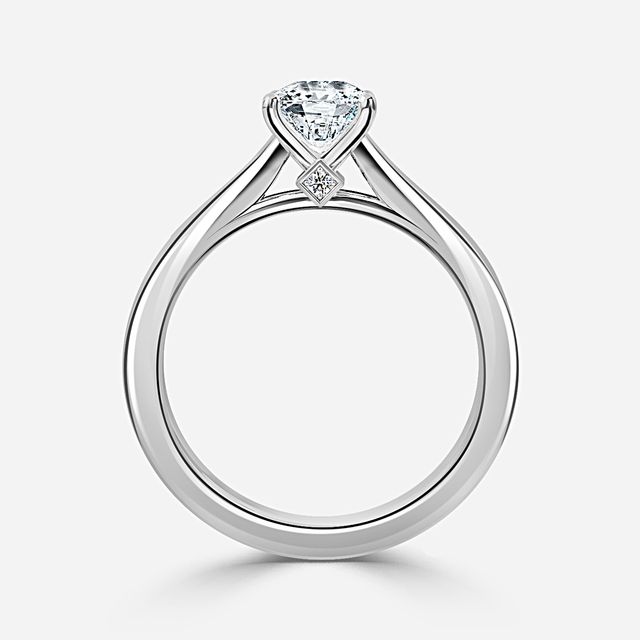 Ceina Platinum Solitaire Engagement Ring