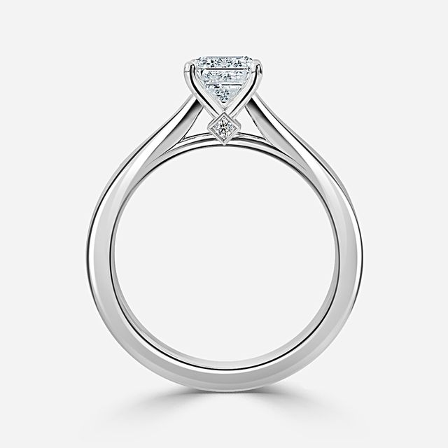 Ceina Platinum Solitaire Engagement Ring