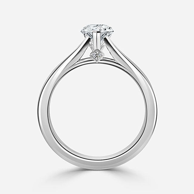 Ceina Platinum Solitaire Engagement Ring