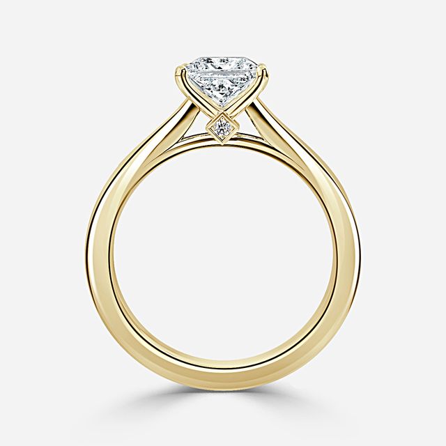 Ceina Yellow Gold Solitaire Engagement Ring