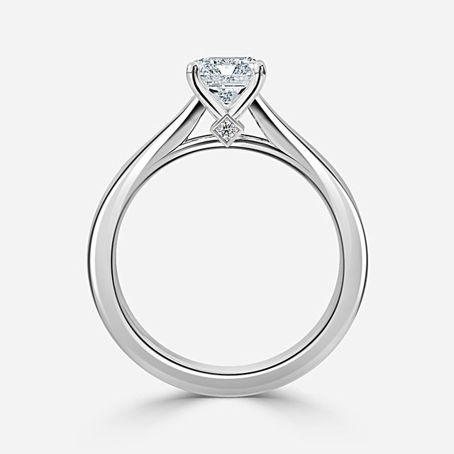 Ceina Platinum Solitaire Engagement Ring