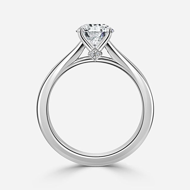Ceina Platinum Solitaire Engagement Ring