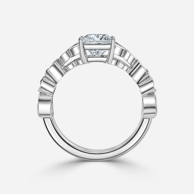 Kirian White Gold Celtic Engagement Ring