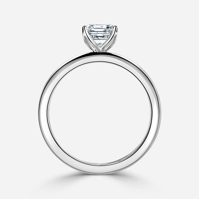 Amari White Gold Solitaire Engagement Ring