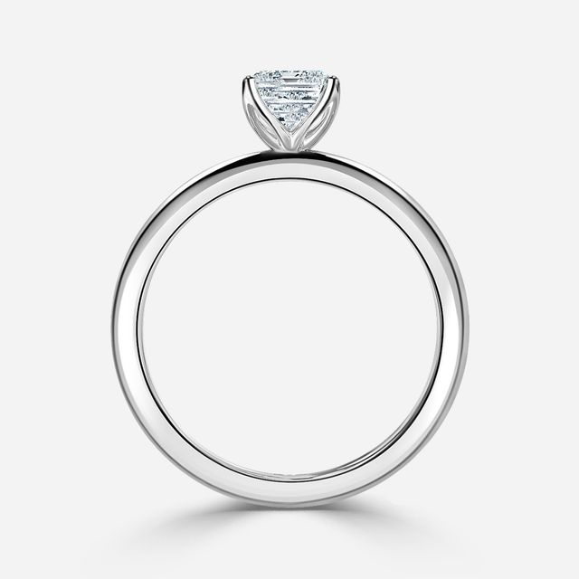 Amari White Gold Solitaire Engagement Ring