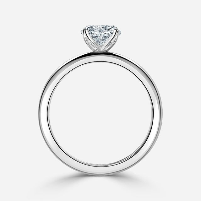 Amari White Gold Solitaire Engagement Ring