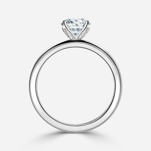 Amari Platinum Solitaire Engagement Ring