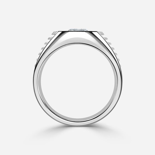 Edward Platinum Men's Engagement Ring
