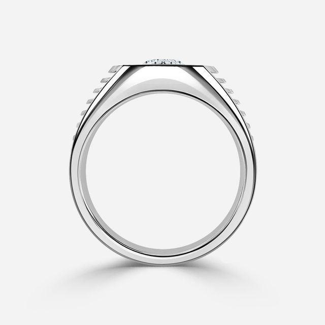 Edward Platinum Men's Engagement Ring