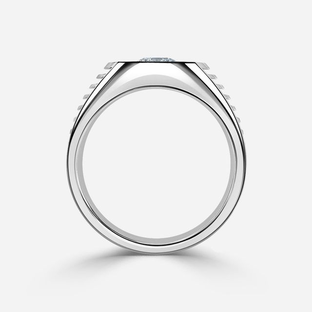 Edward White Gold Men's Engagement Ring