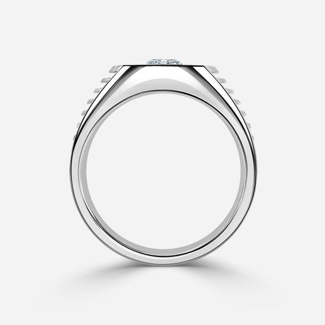 Edward Platinum Men's Engagement Ring