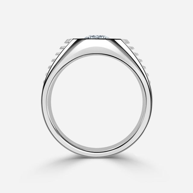 Edward White Gold Men's Engagement Ring