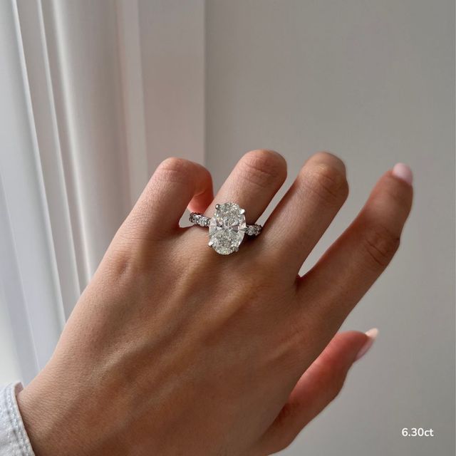 Regent Platinum Hidden Halo Engagement Ring