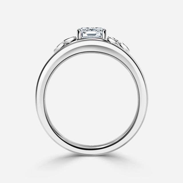 Kaliani White Gold Celtic Engagement Ring