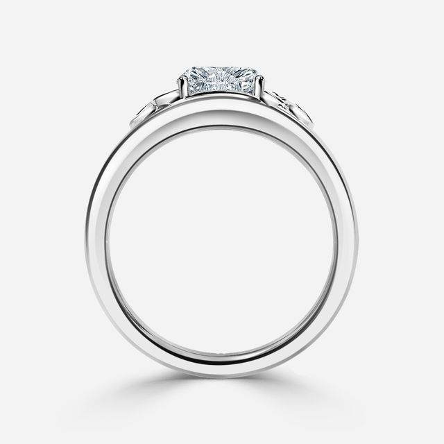 Kaliani White Gold Celtic Engagement Ring
