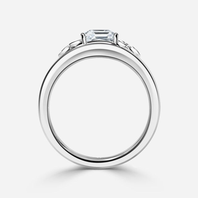 Kaliani White Gold Celtic Engagement Ring
