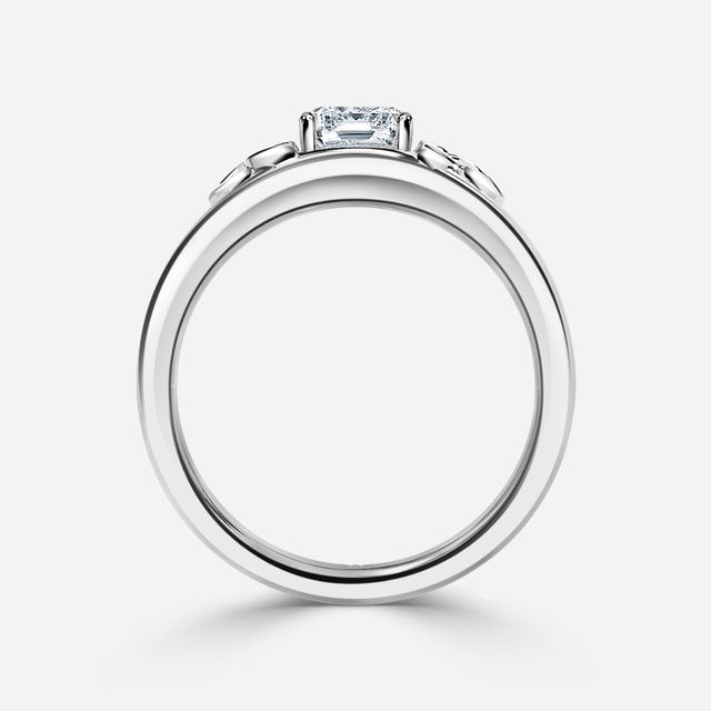 Kaliani Platinum Celtic Engagement Ring