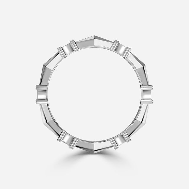 Evora Diamond White Gold Wedding Ring
