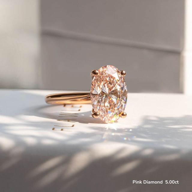 Jessie Tulip Rose Gold Solitaire Engagement Ring