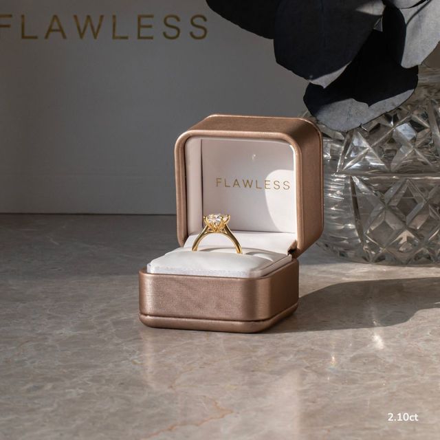 Jessie Tulip Yellow Gold Solitaire Engagement Ring
