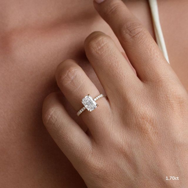 Sadie Yellow Gold Engagement Ring