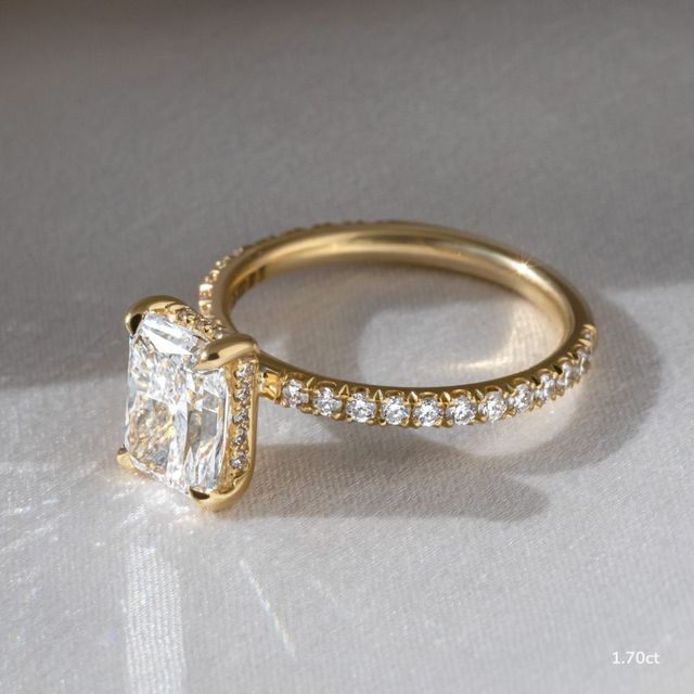 Sadie Yellow Gold Engagement Ring