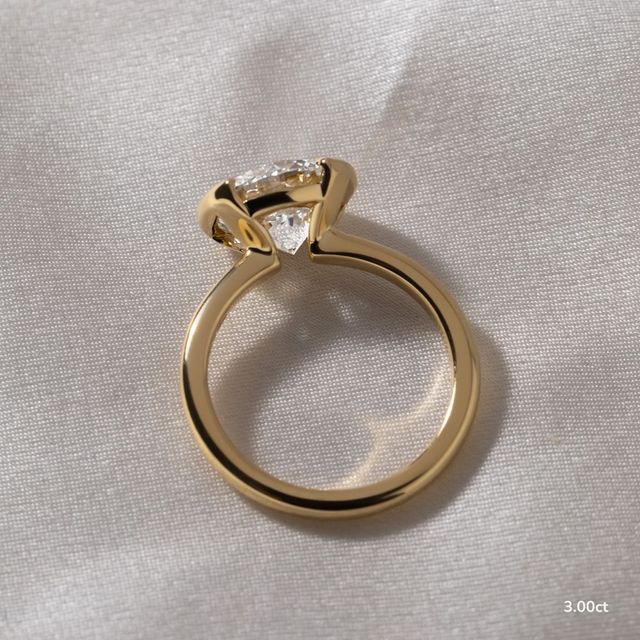 Avian Yellow Gold Solitaire Engagement Ring