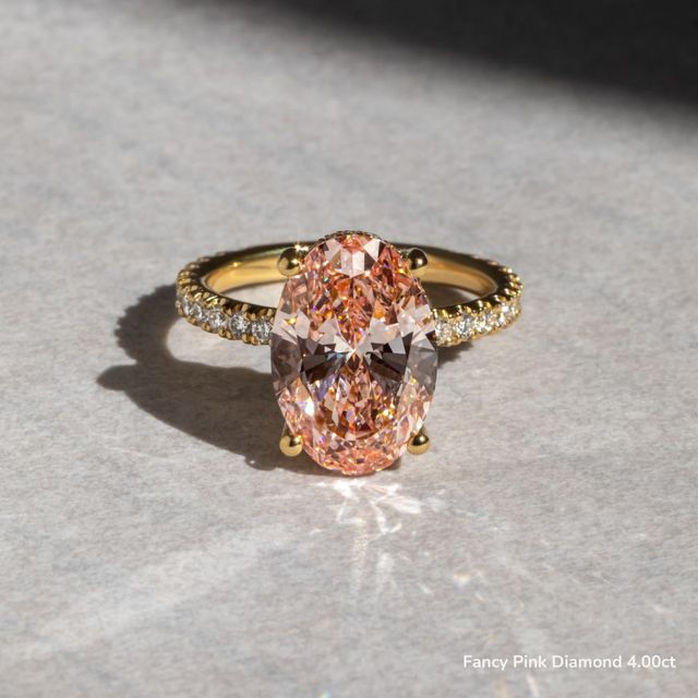 Sadie Petite Yellow Gold Modern Engagement Ring