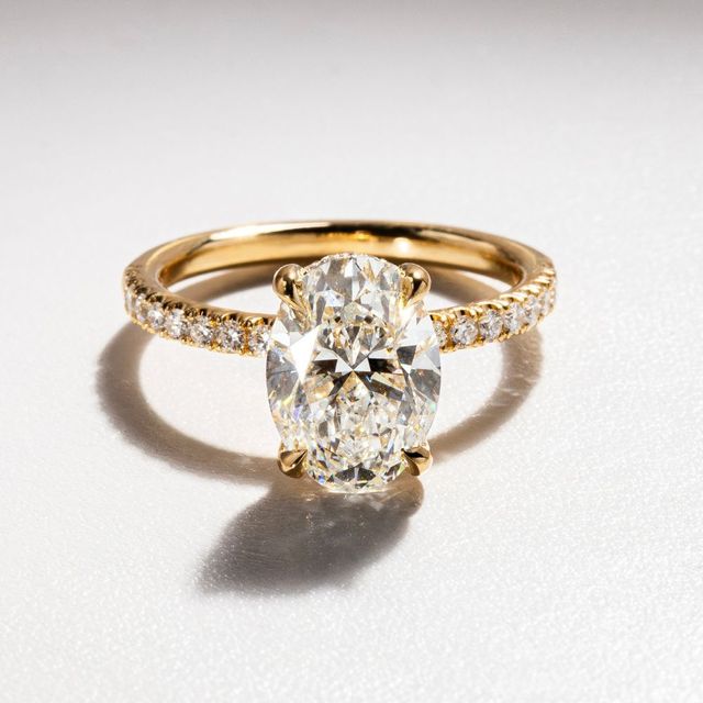 Sadie Yellow Gold Engagement Ring