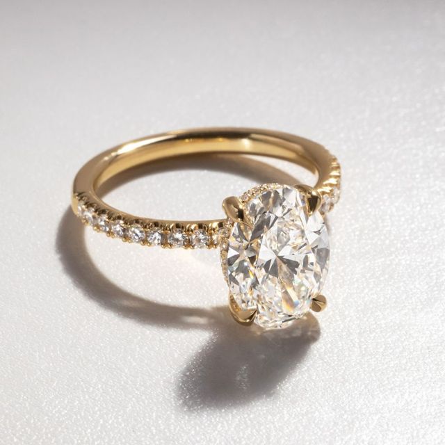 Sadie Yellow Gold Engagement Ring