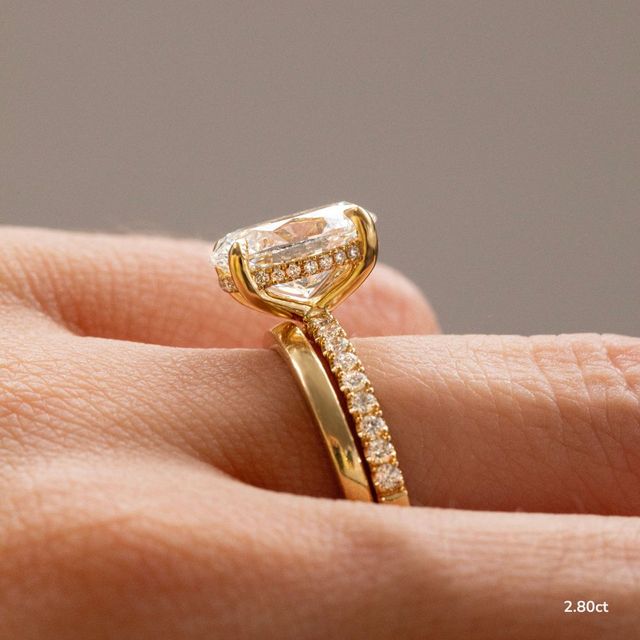 Sadie Yellow Gold Engagement Ring