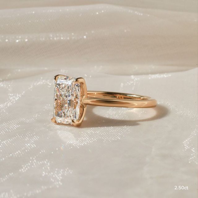 Aerin Dainty Yellow Gold Engagement Ring