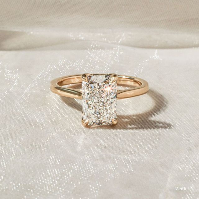 Aerin Dainty Yellow Gold Engagement Ring