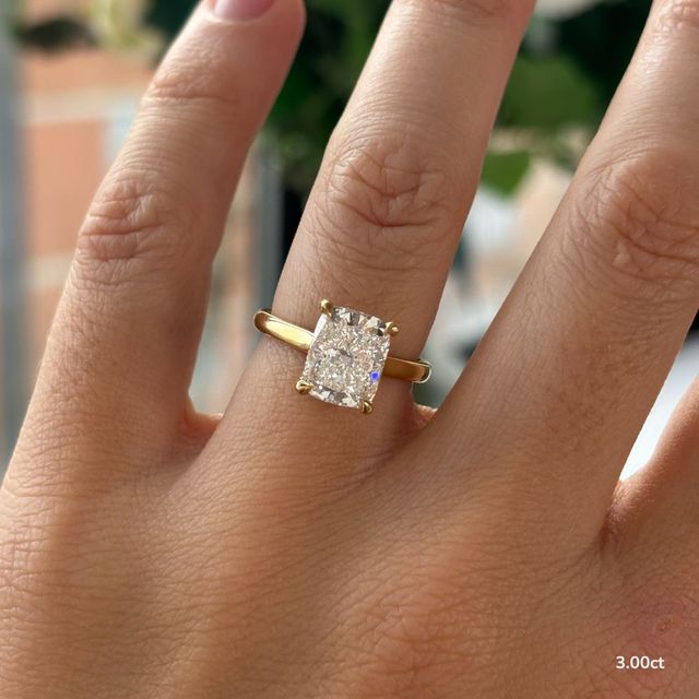 Juliette Yellow Gold Engagement Ring
