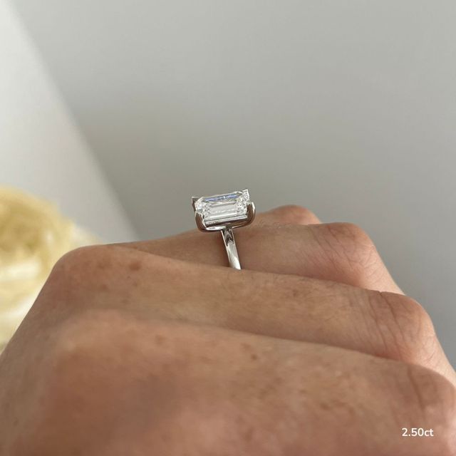 Chelsea Dainty Platinum Engagement Ring
