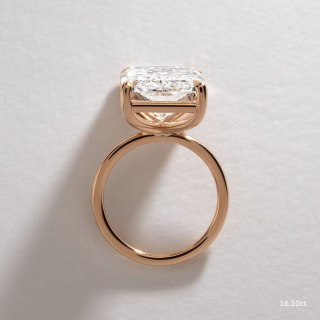 Chelsea Dainty Rose Gold Engagement Ring