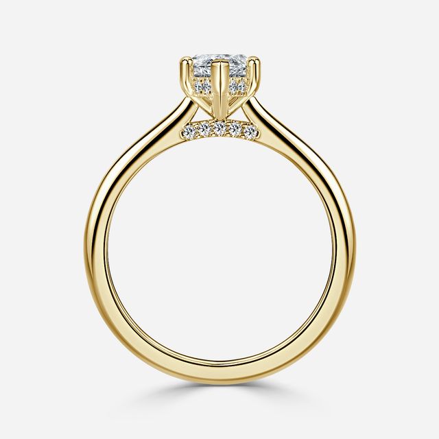 Juliette Yellow Gold Engagement Ring