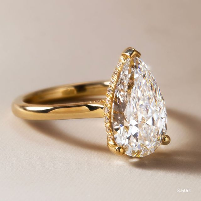 Juliette Yellow Gold Engagement Ring
