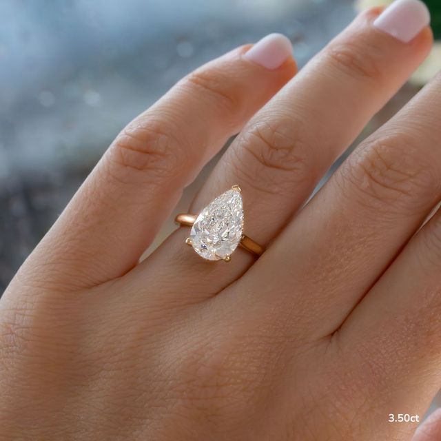 Juliette Yellow Gold Engagement Ring