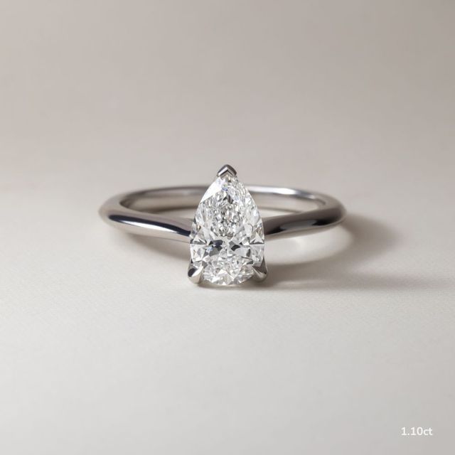 Aerin Dainty Platinum Engagement Ring